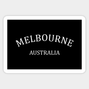 Melbourne Australia T shirt Sticker